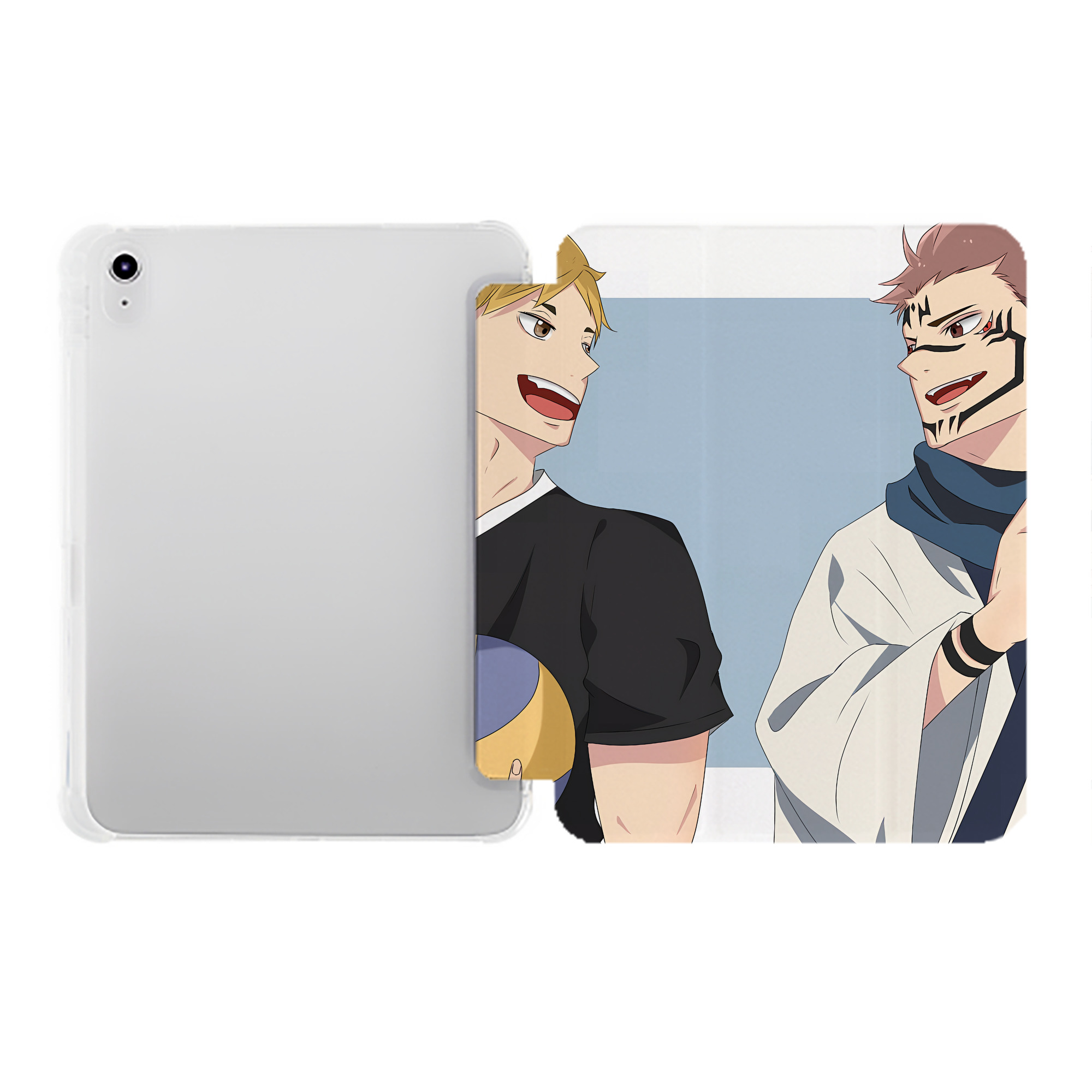 （画像用） SPY×FAMILY间谍家家酒 IPad ケース ペン収納付き 三つ折りスタンド PUレザー×シリコン 対応機種9.5/10.5/10.9インチ